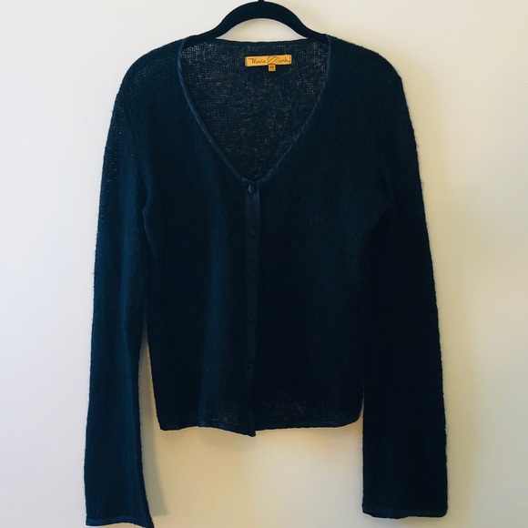 Marie Link Sweaters - Loose weave cardigan.